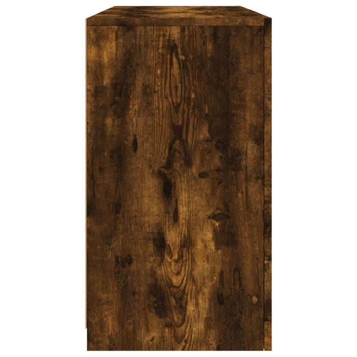 Servantă cu lumini LED, stejar fumuriu, 123x37x67 cm - WALTI WALTI
