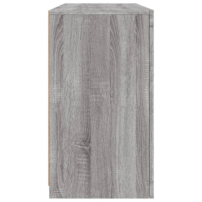 Servantă cu lumini LED, gri sonoma, 123x37x67 cm - WALTI WALTI
