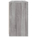 Servantă cu lumini LED, gri sonoma, 123x37x67 cm - WALTI WALTI