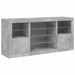 Servantă cu lumini LED, gri beton, 142,5x37x67 cm - WALTI WALTI