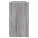 Servantă cu lumini LED, gri sonoma, 142,5x37x67 cm - WALTI WALTI
