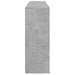 Servantă cu lumini LED, 3 buc., gri beton, lemn prelucrat - WALTI WALTI