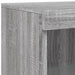 Servantă cu lumini LED, gri sonoma, 162x37x100 cm - WALTI WALTI
