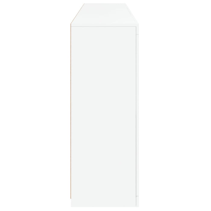 Servantă cu lumini LED, alb, 181,5x37x100 cm - WALTI WALTI