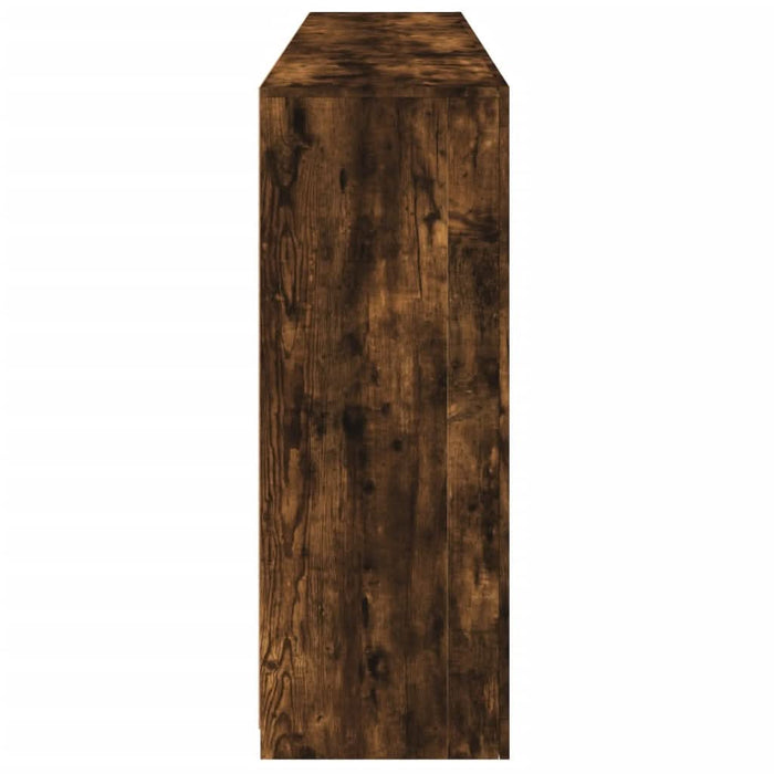 Servantă cu lumini LED, stejar fumuriu, 181,5x37x100 cm - WALTI WALTI