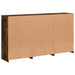 Servantă cu lumini LED, stejar fumuriu, 181,5x37x100 cm - WALTI WALTI