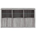 Servantă cu lumini LED, gri sonoma, 181,5x37x100 cm - WALTI WALTI
