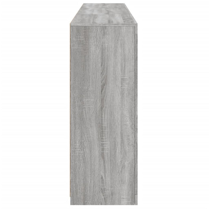 Servantă cu lumini LED, gri sonoma, 181,5x37x100 cm - WALTI WALTI