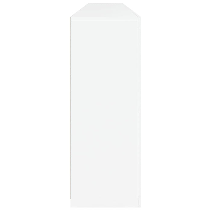 Servantă cu lumini LED, alb, 283x37x100 cm WALTI
