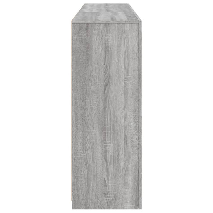 Servantă cu lumini LED, gri sonoma, 162x37x100 cm - WALTI WALTI