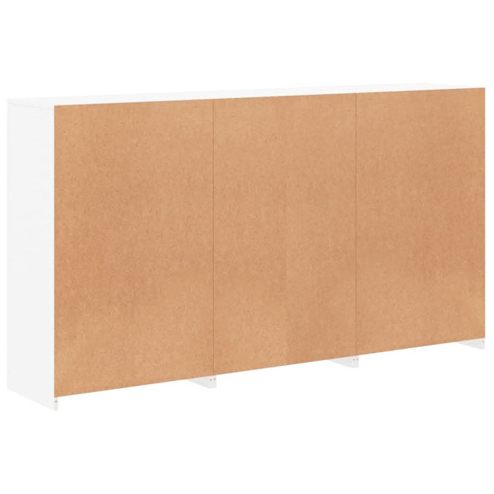 Servantă cu lumini LED, alb, 181,5x37x100 cm - WALTI WALTI