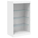 Servantă cu lumini LED, alb, 181,5x37x100 cm - WALTI WALTI