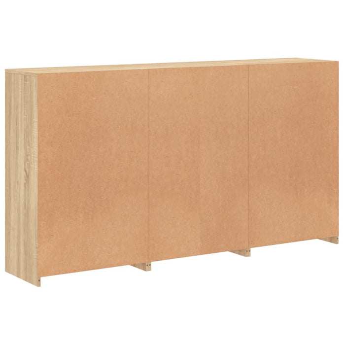 Servantă cu lumini LED, stejar sonoma, 181,5x37x100 cm - WALTI WALTI