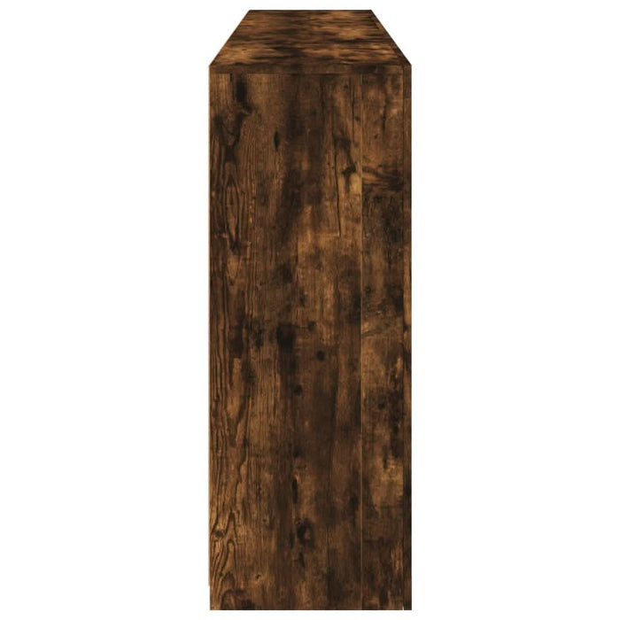 Servantă cu lumini LED, stejar fumuriu, 181,5x37x100 cm - WALTI WALTI
