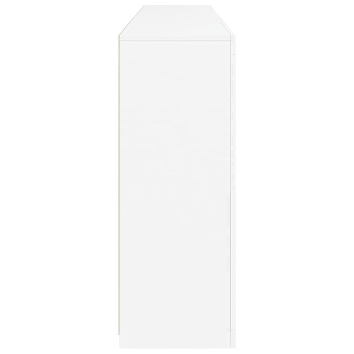 Servantă cu lumini LED, alb, 202x37x100 cm - WALTI WALTI