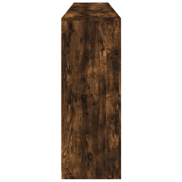 Servantă cu lumini LED, stejar fumuriu, 202x37x100 cm - WALTI WALTI