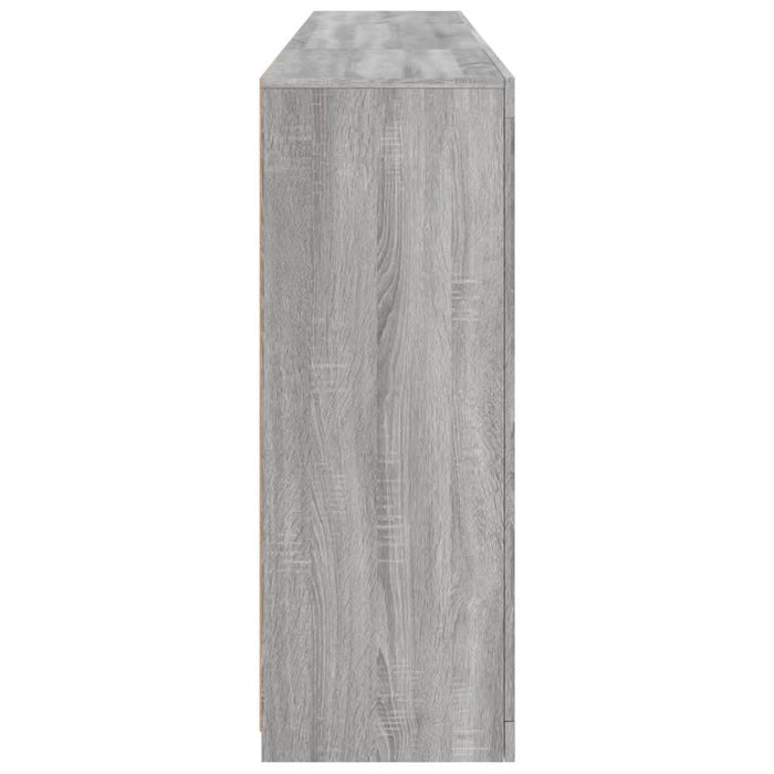 Servantă cu lumini LED, gri sonoma, 202x37x100 cm - WALTI WALTI