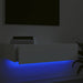 Dulap TV cu lumini LED, alb, 60x35x15,5 cm - WALTI WALTI