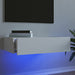 Dulap TV cu lumini LED, alb, 60x35x15,5 cm - WALTI WALTI