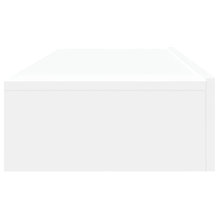 Dulapuri TV cu lumini LED, 2 buc., alb, 60x35x15,5 cm - WALTI WALTI