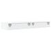 Dulapuri TV cu lumini LED, 2 buc., alb, 60x35x15,5 cm - WALTI WALTI