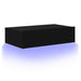 Comodă TV cu lumini LED, negru, 60x35x15,5 cm - WALTI WALTI