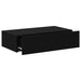 Comodă TV cu lumini LED, negru, 60x35x15,5 cm - WALTI WALTI