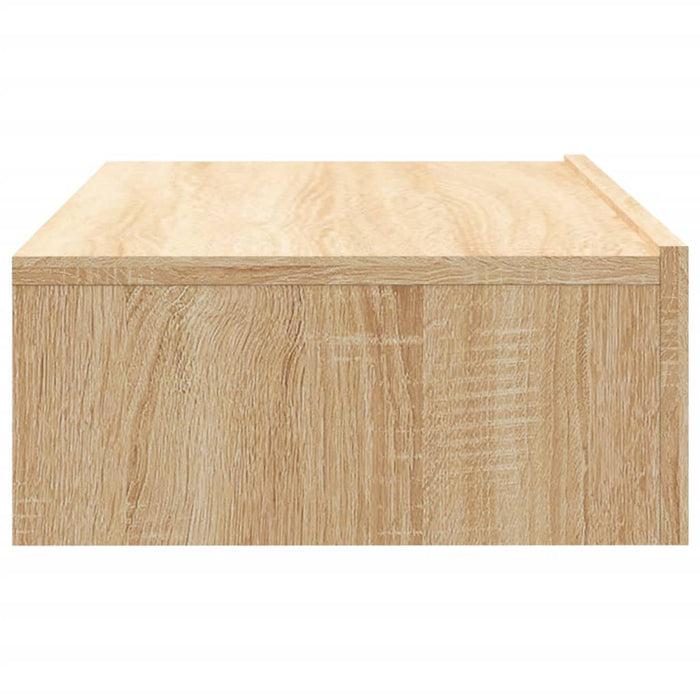 Comodă TV cu lumini LED, stejar sonoma, 60x35x15,5 cm - WALTI WALTI