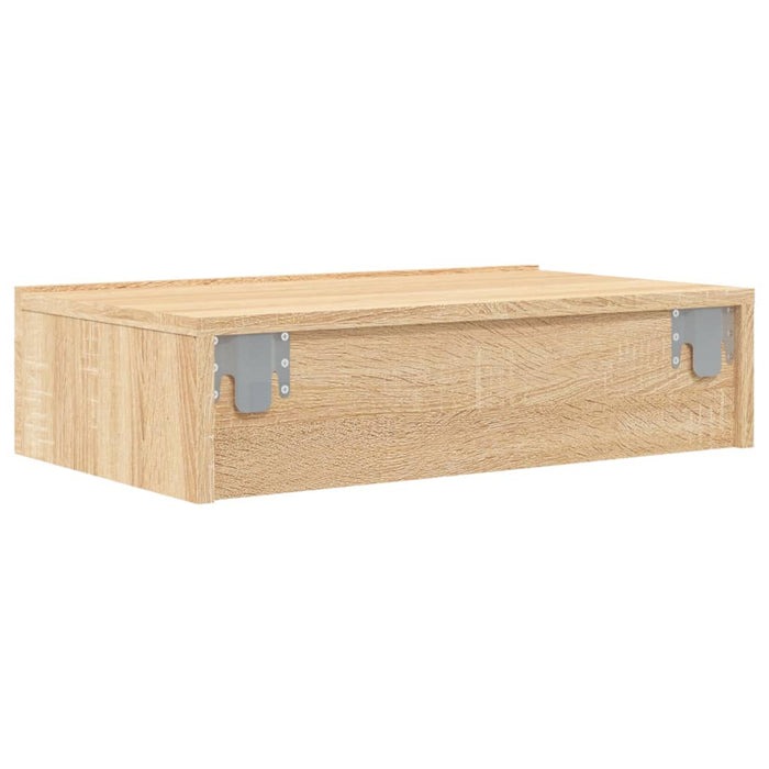 Comodă TV cu lumini LED, stejar sonoma, 60x35x15,5 cm - WALTI WALTI