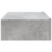 Comodă TV cu lumini LED, gri beton, 60x35x15,5 cm - WALTI WALTI