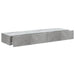 Comode TV cu lumini LED, 2 buc., gri beton, 60x35x15,5 cm - WALTI WALTI