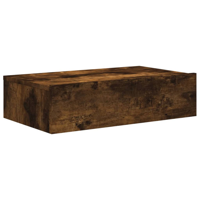 Comodă TV cu lumini LED, stejar fumuriu, 60x35x15,5 cm - WALTI WALTI