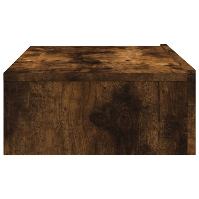 Comodă TV cu lumini LED, stejar fumuriu, 60x35x15,5 cm - WALTI WALTI