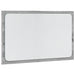 Oglindă de baie LED, gri sonoma, 60x8,5x38 cm lemn prelucrat - WALTI WALTI