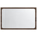 Oglindă de baie LED, stejar maro, 60x8,5x38 cm lemn prelucrat - WALTI WALTI