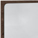 Oglindă de baie LED, stejar maro, 60x8,5x38 cm lemn prelucrat - WALTI WALTI