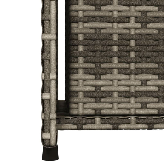 Dulap depozitare de grădină, gri, 50x55x115 cm, poliratan - WALTI WALTI