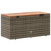 Ladă depozitare grădină gri 110x50x54 cm lemn acacia poliratan - WALTI WALTI