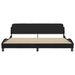 Cadru de pat, Dover, negru, 193x203 cm, piele eco - WALTI WALTI