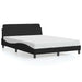 Cadru de pat Dover negru 135x190 cm catifea - WALTI WALTI