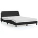 Cadru de pat Dover negru 135x190 cm piele ecologică - WALTI WALTI