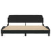 Cadru de pat Dover negru, 180x200 cm, material textil - WALTI WALTI