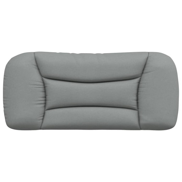 Pernă tăblie de pat, Hvar, gri deschis, 80 cm, material textil WALTI