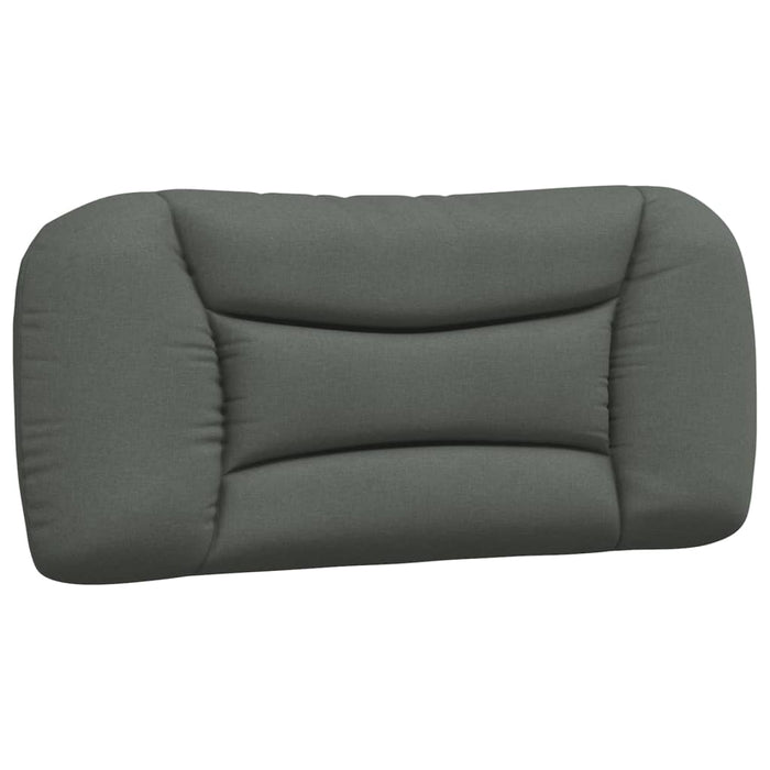 Pernă pentru tăblie de pat, Hvar, gri închis, 80 cm, material textil WALTI