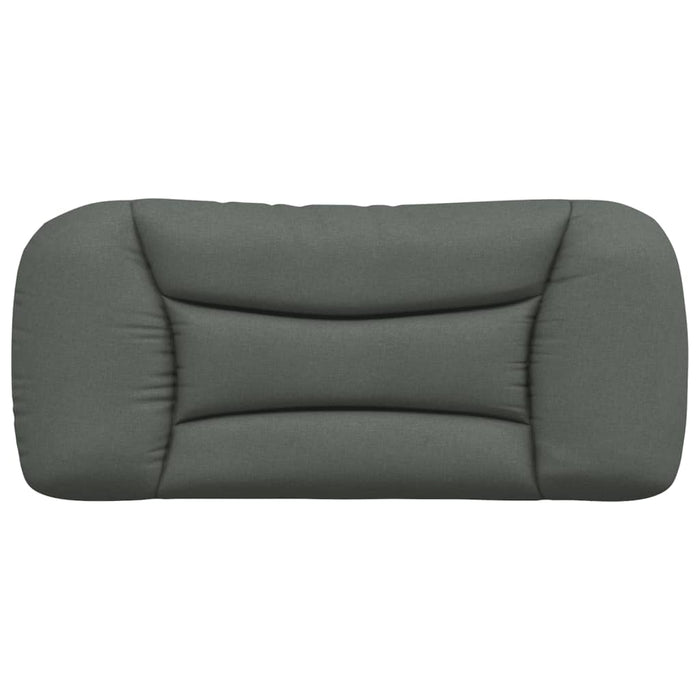 Pernă pentru tăblie de pat, Hvar, gri închis, 80 cm, material textil WALTI
