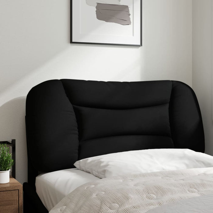 Pernă pentru tăblie de pat, Hvar, negru, 80 cm, material textil WALTI