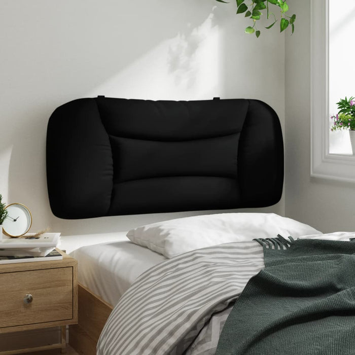 Pernă pentru tăblie de pat, Hvar, negru, 80 cm, material textil WALTI