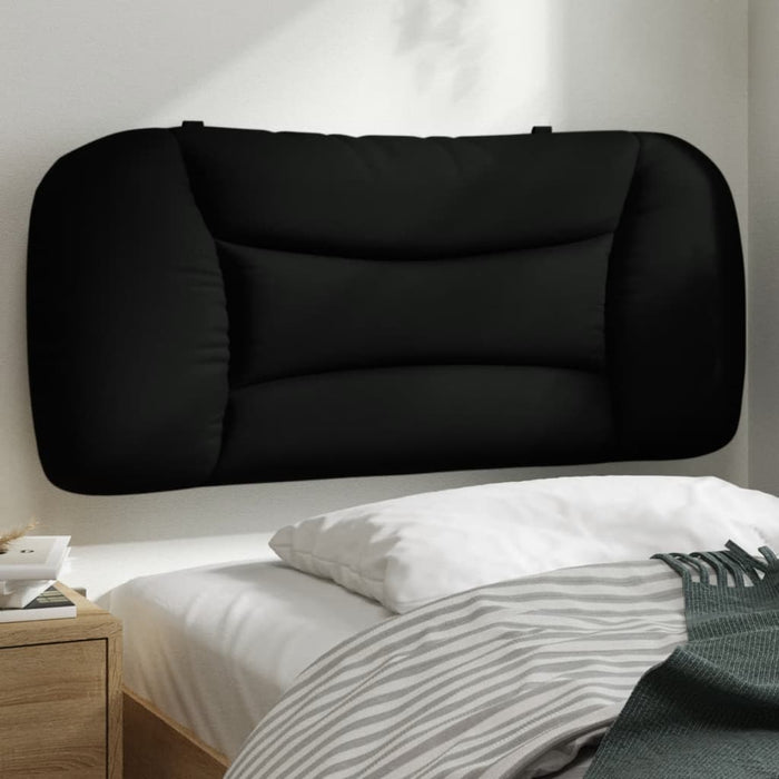Pernă pentru tăblie de pat, Hvar, negru, 80 cm, material textil WALTI