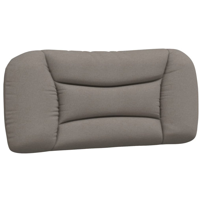 Pernă pentru tăblie de pat, Hvar, gri taupe, 80 cm, material textil WALTI
