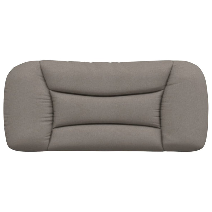 Pernă pentru tăblie de pat, Hvar, gri taupe, 80 cm, material textil WALTI